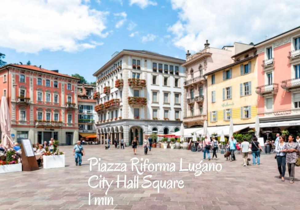 Apartment & Bright On Two Floors 'turquoise' -by Easylife Swiss Lugano